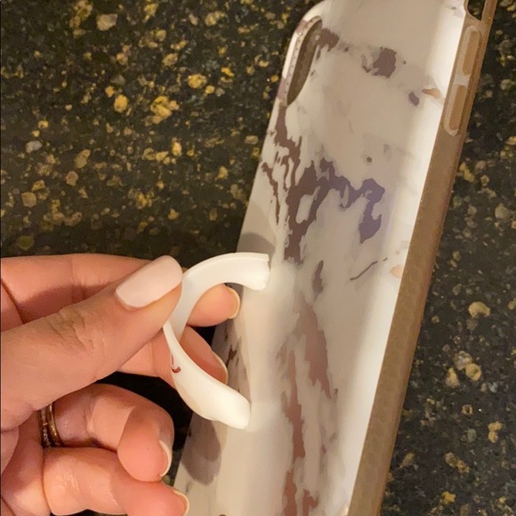 Rose gold marble Loopy for iPhone XS Max - Picture 2 of 2